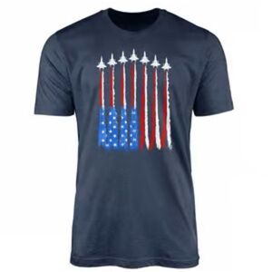 GILDAN Short Sleeve Tee with Patriotic Design NWT